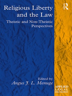 cover image of Religious Liberty and the Law